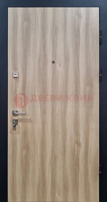 Светлая металлическая дверь с МДФ ДМ-340 в Лосино-Петровсом