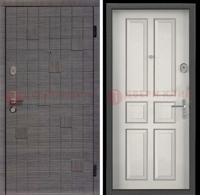 Cтальная дверь в квартиру с МДФ ДМ-488 в Лосино-Петровсом