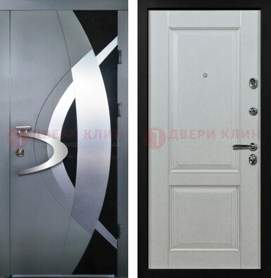 Квартирная стальная дверь с разными МДФ ДМ-509 в Можайске