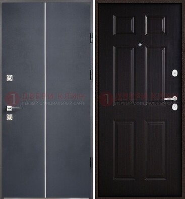 Железная дверь с порошковым покрытием Медный антик и терморазрывом ДП-211 в Лосино-Петровсом