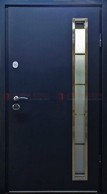 Металлическая дверь с порошковым покрытием и МДФ Белый дуб ДП-219 в Омске
