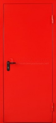 Красная противопожарная дверь ДПМ-01/60 в Лосино-Петровсом