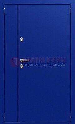 Синяя тамбурная дверь ДТМ-23 в Туле