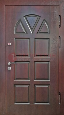 Уличная стальная дверь с виноритом ДВТ-166 в Лосино-Петровсом