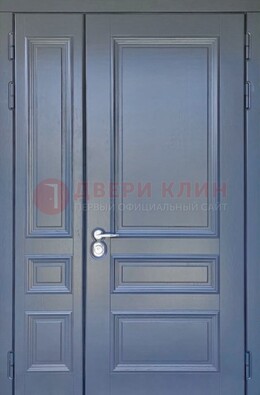 Темно-серая железная дверь с виноритом ДВТ-242 в Лосино-Петровсом