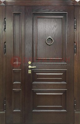 Полуторная металлическая дверь с виноритом ДВТ-253 в Чебоксарах